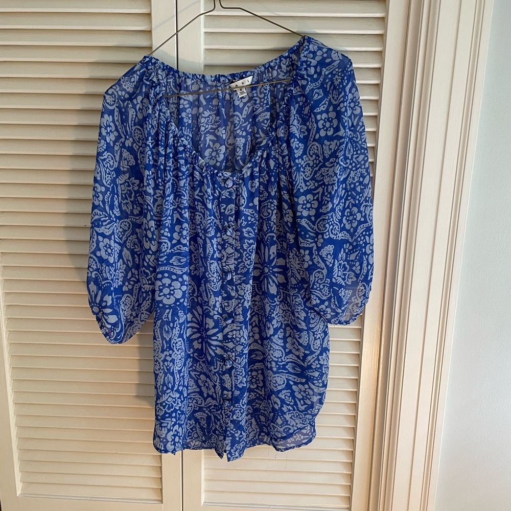 Blue Cabi Blouse